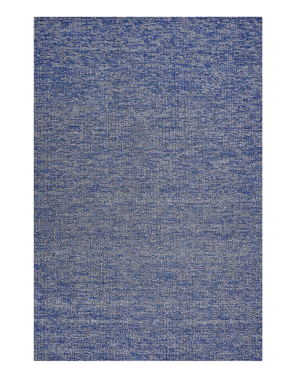 Chilewich Heathered Shag Floor Bath Shower Door Mat in Cornflower Blue